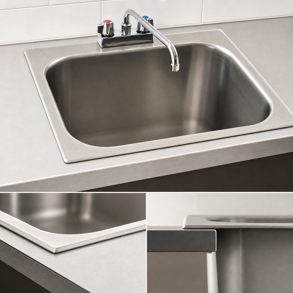 Self-Rimming Drop-In Design