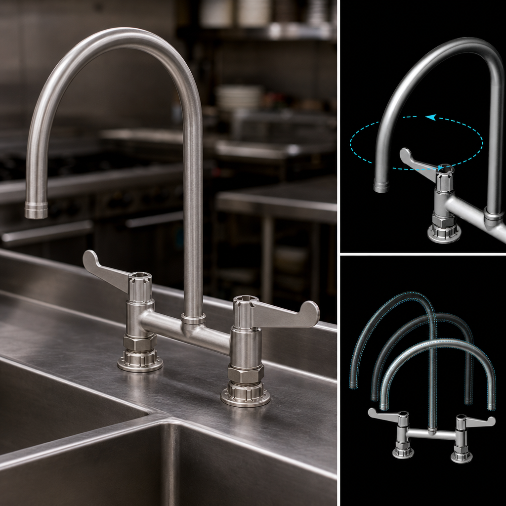 9-Inch Swivel Gooseneck