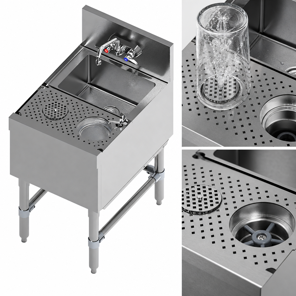 Integrated Glass Rinser