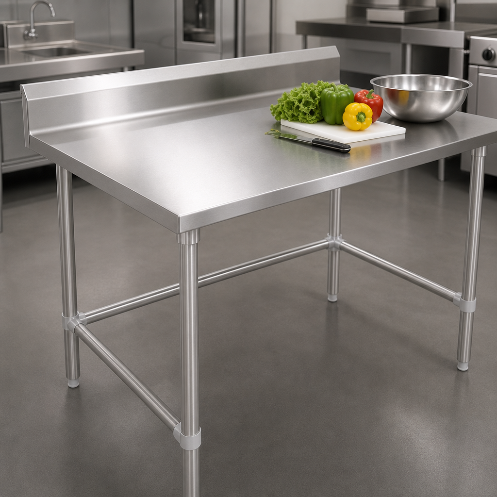 16-Gauge 300-Series Stainless Steel Top
