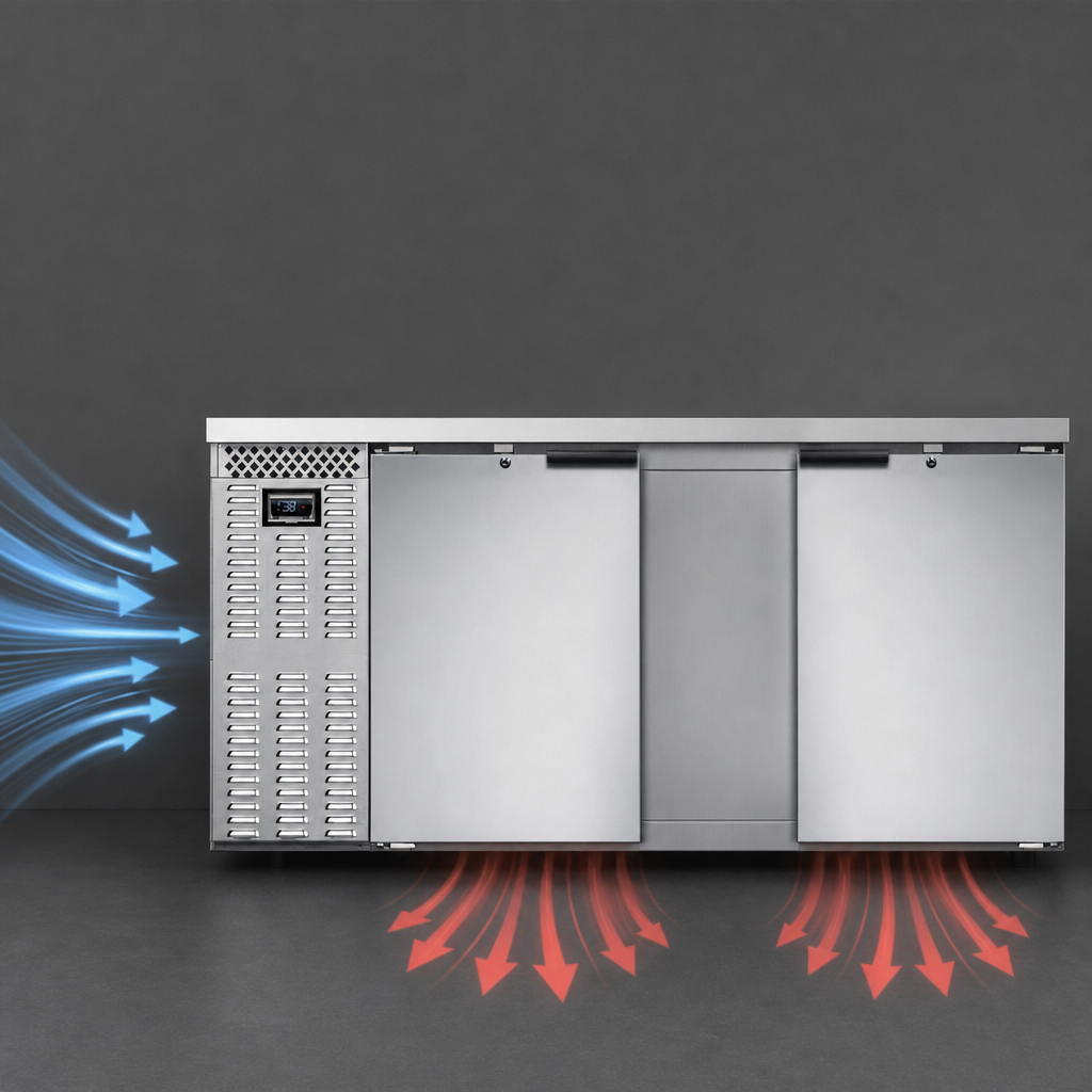 Performance Rated Front Breathing Refrigeration System