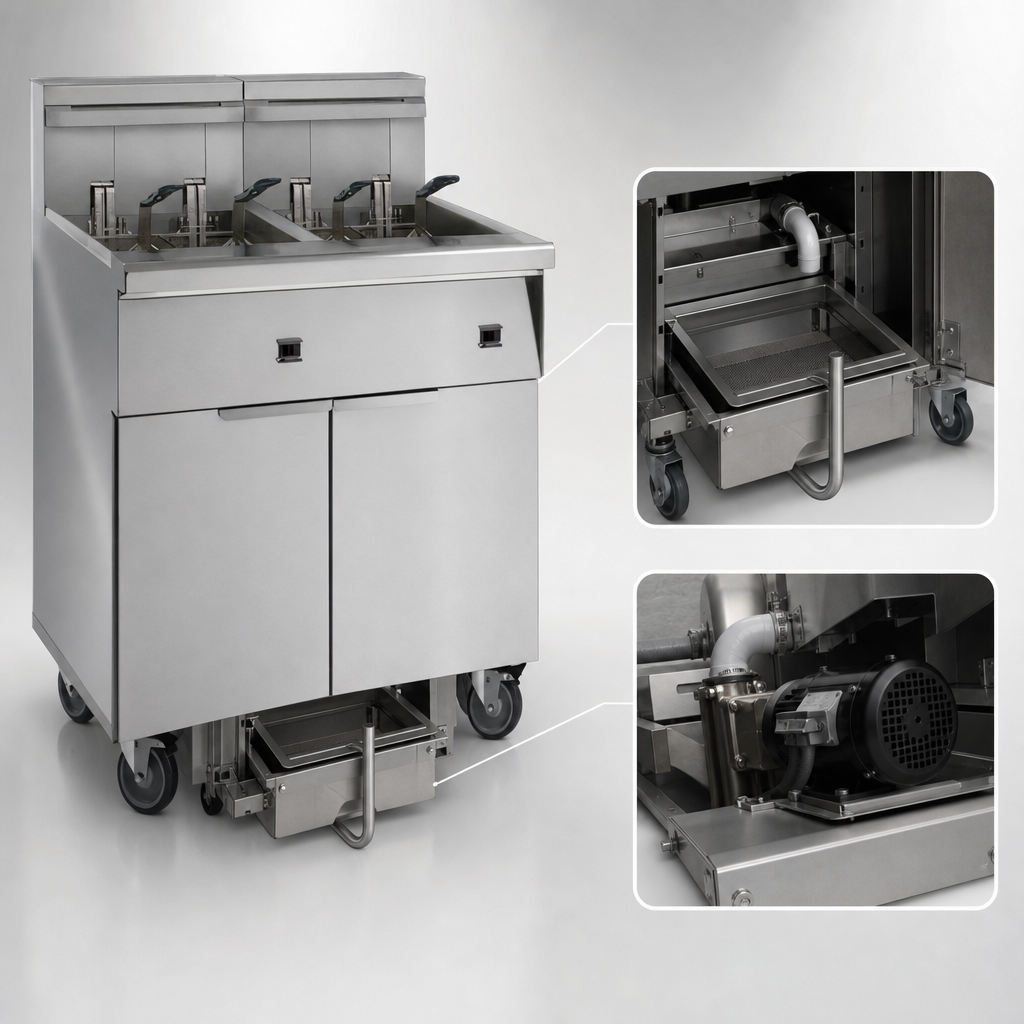 Built-In Space Saver Filter System