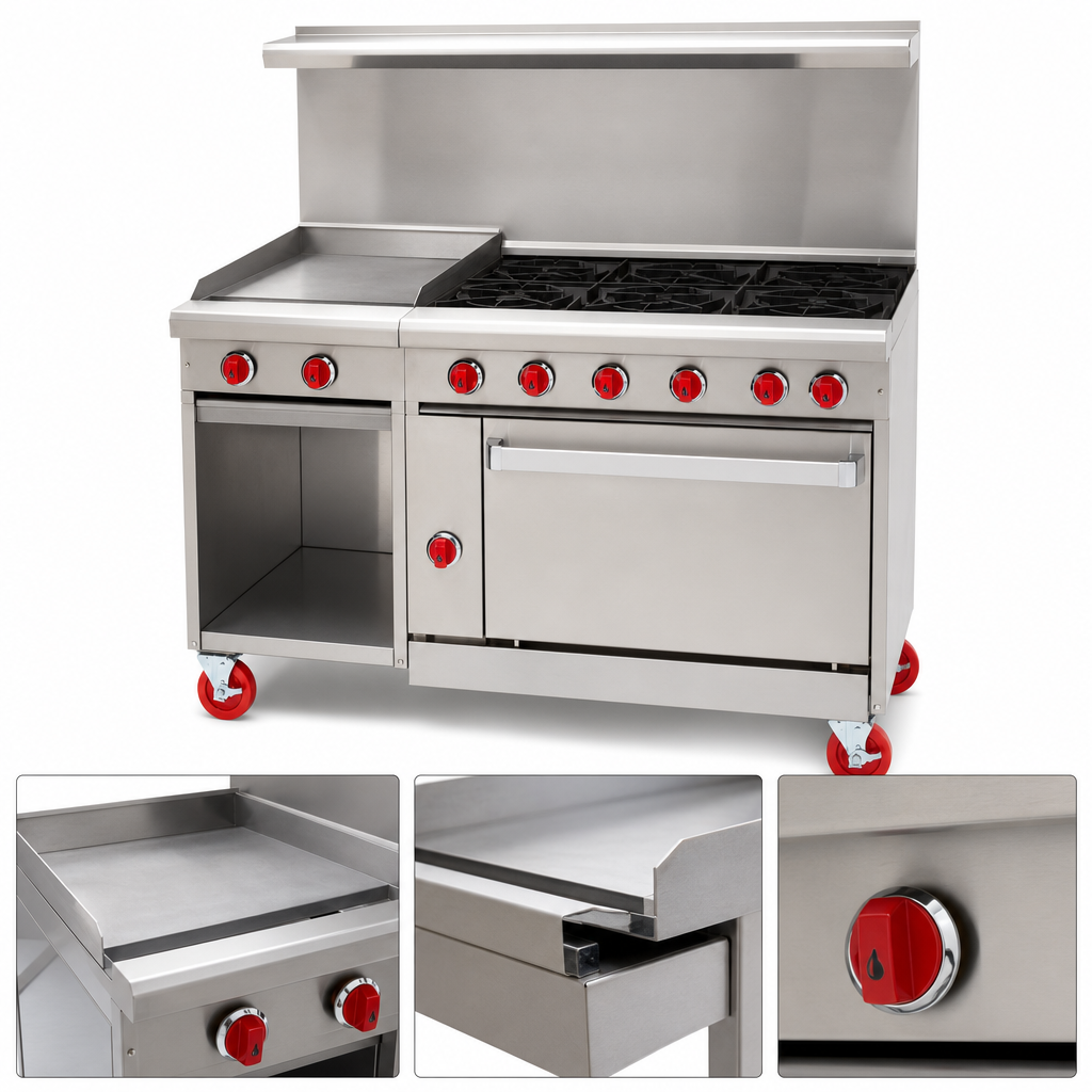 12-Inch Manual Griddle Top