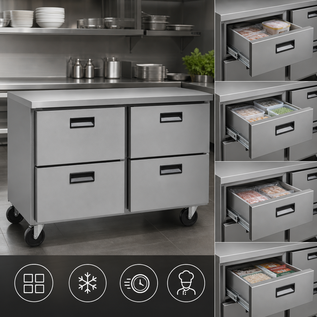 Four-Drawer Storage