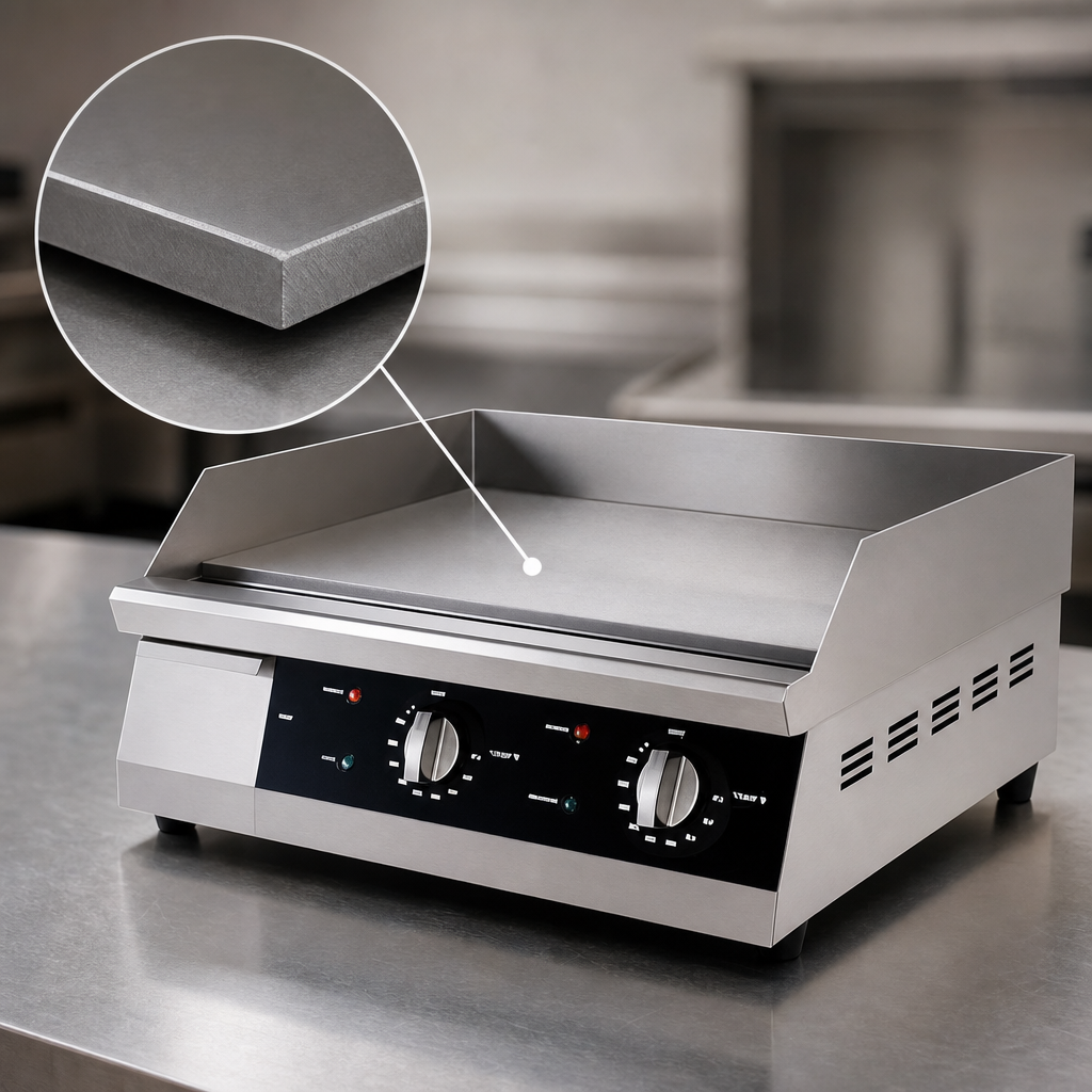 1/2-Inch Steel Griddle Plate