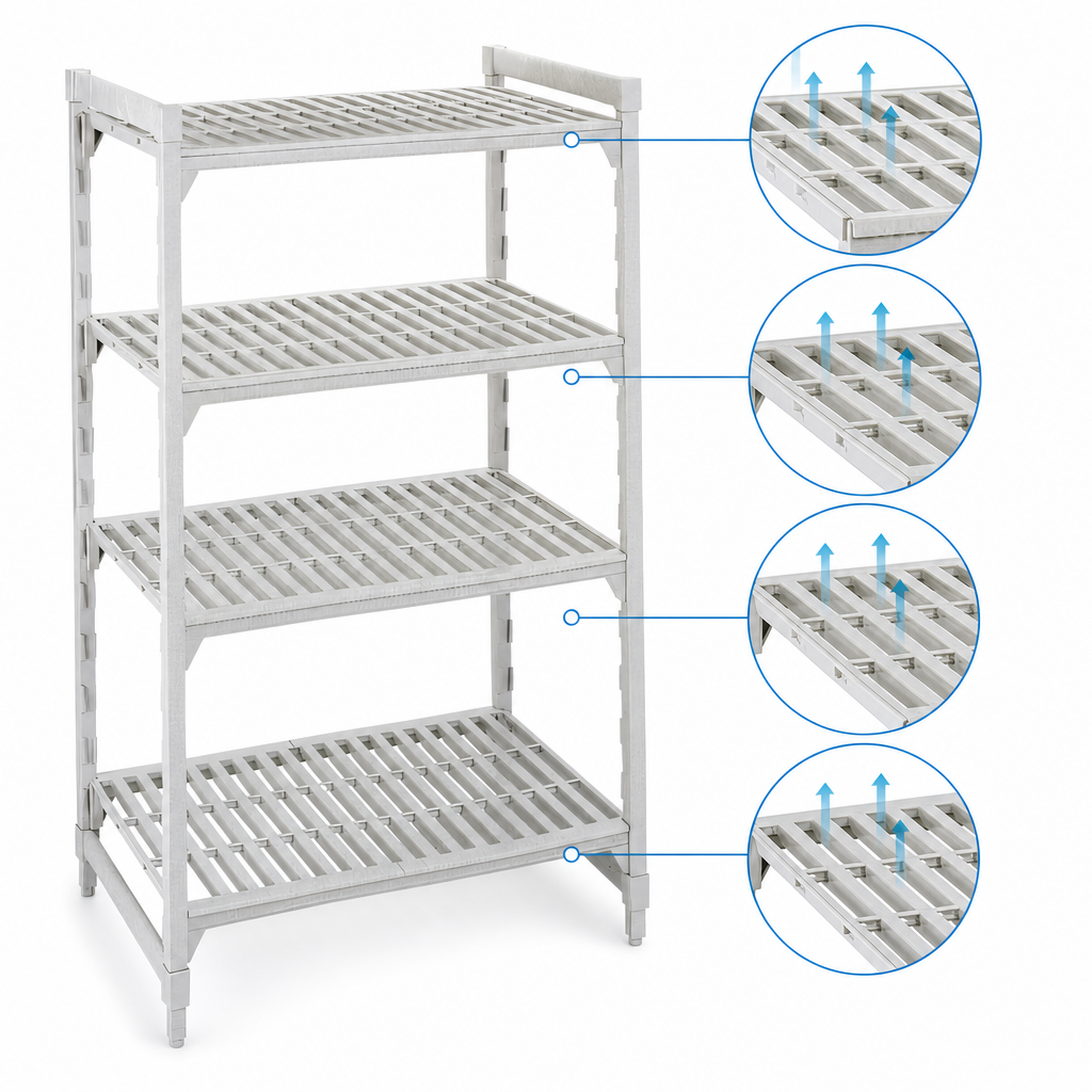 Vented Shelf Plates