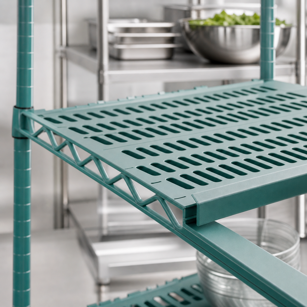 Louvered Polymer Surface