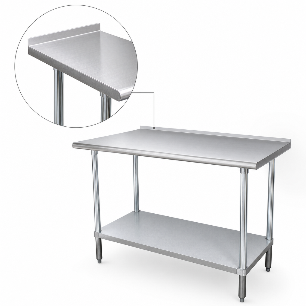 14-Gauge 304 Stainless Steel Top