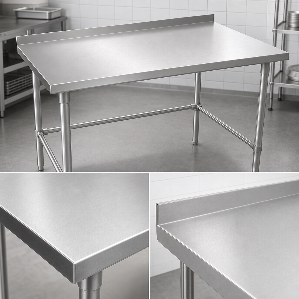 16-Gauge Type 300 Stainless Steel Top