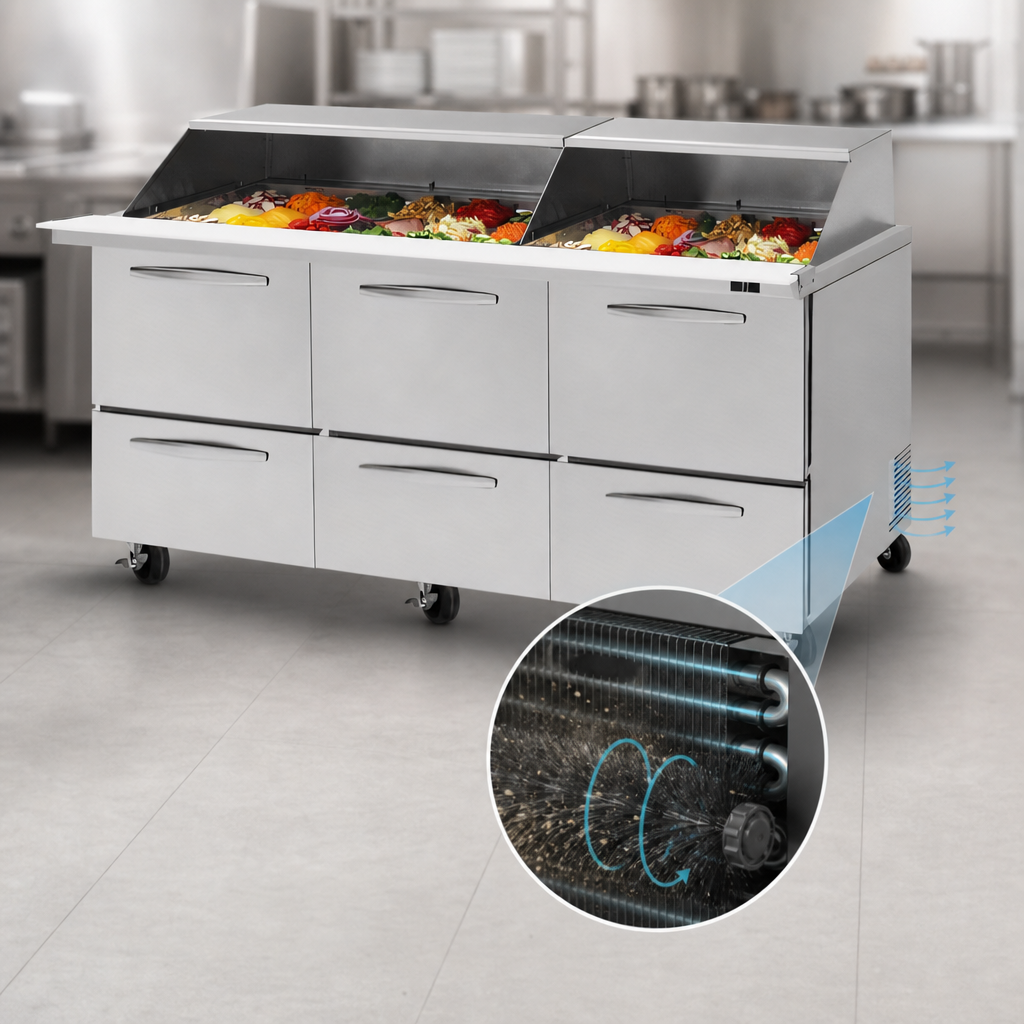 Self-Cleaning Condenser