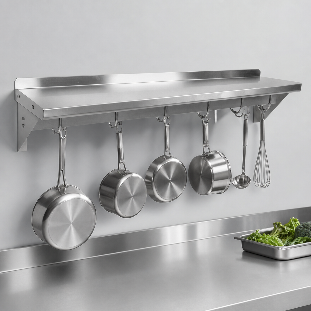 Integrated Pot Rack