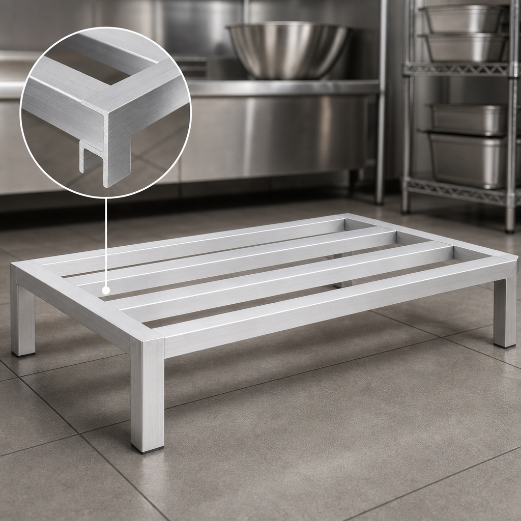 Heavy-Duty Extruded Aluminum Construction