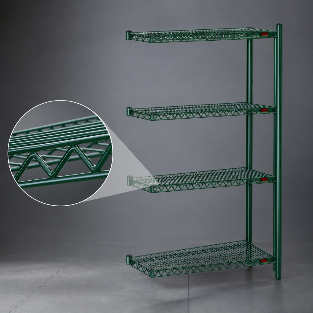 Patented QuadTruss® Shelves
