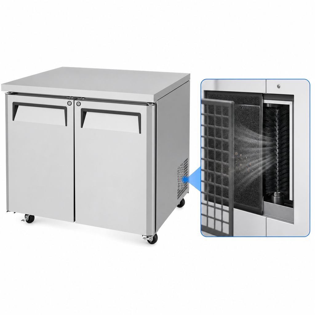 Self-Cleaning Condenser