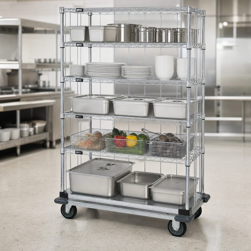 Five-Shelf Storage