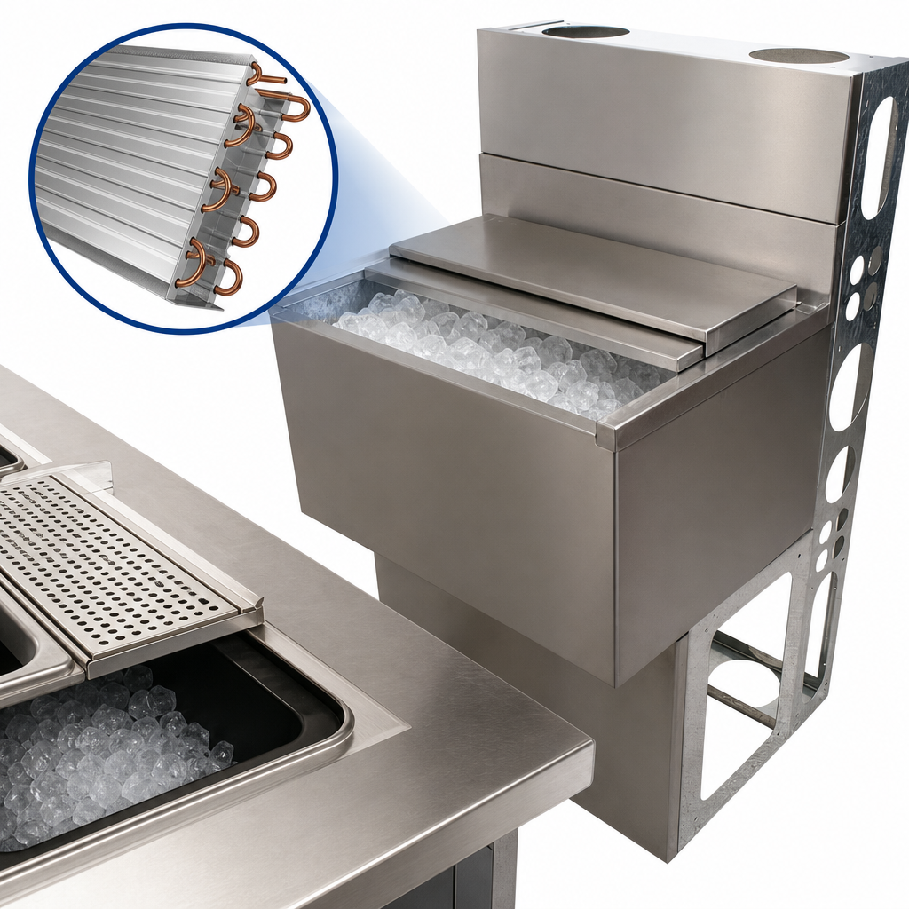 8-Circuit Aluminum Cold Plate