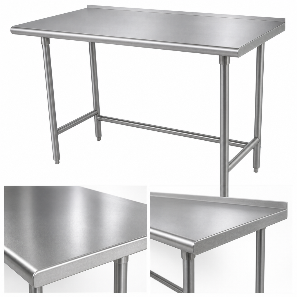 16-Gauge 430 Stainless Steel Top