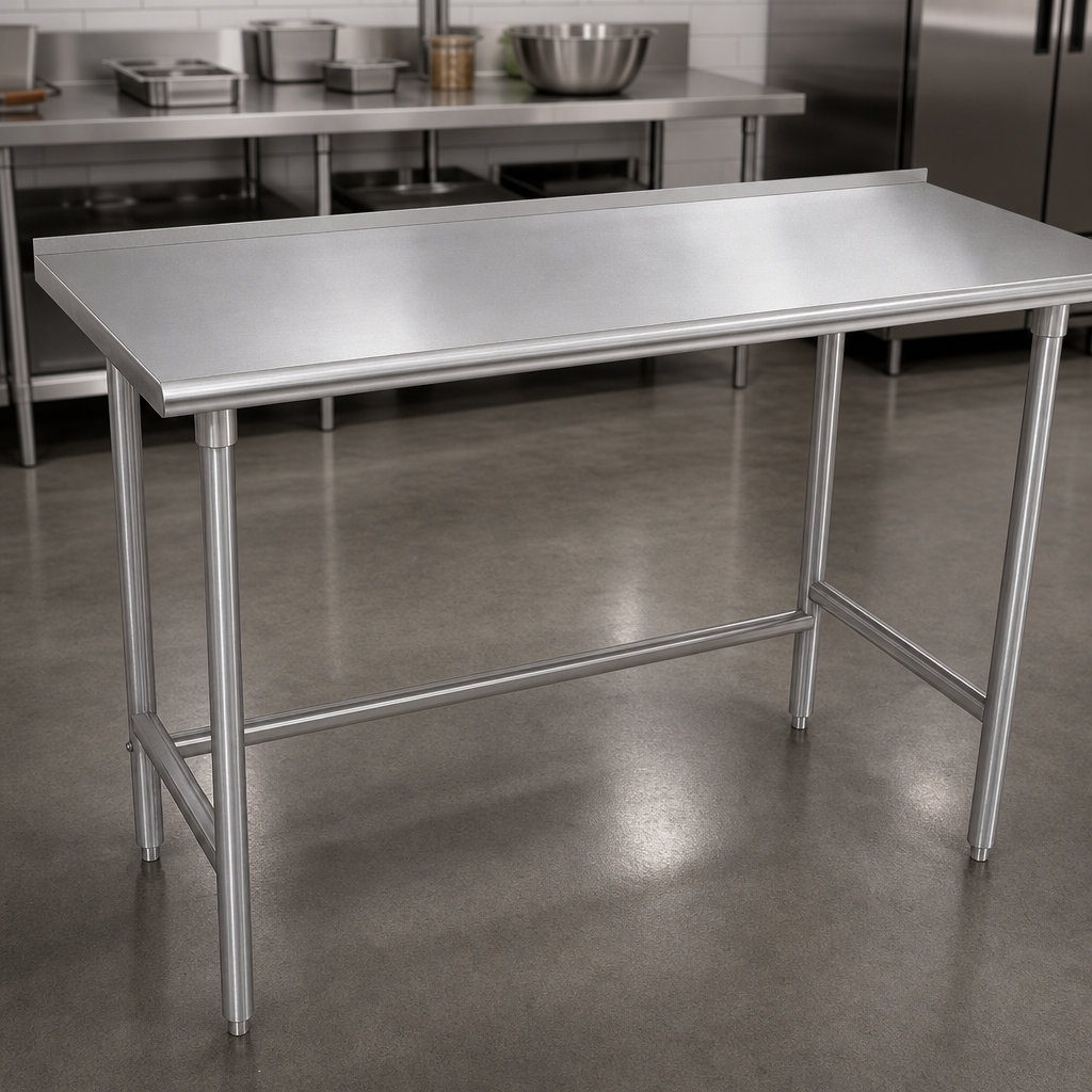 16-Gauge 304 Stainless Steel Top