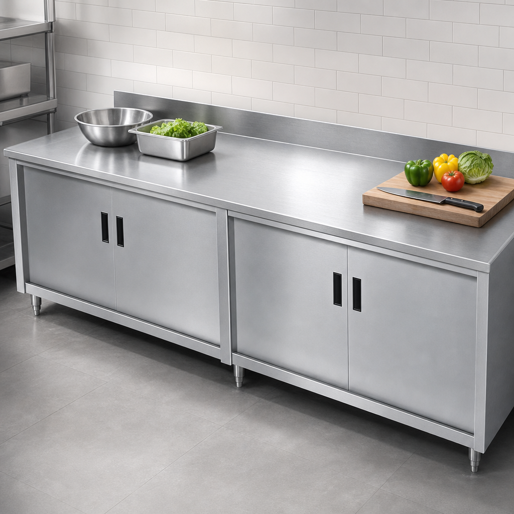 16-Gauge 304 Stainless Steel Top