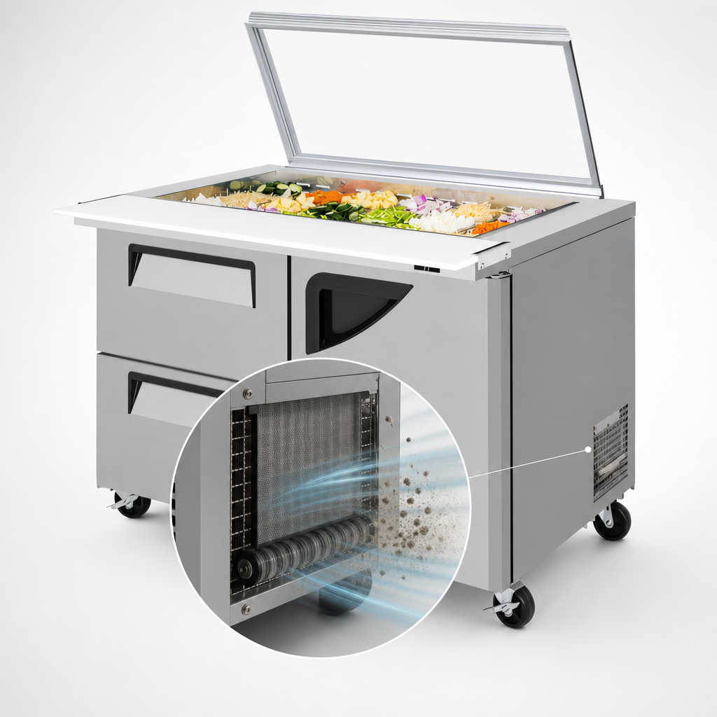Self-Cleaning Condenser