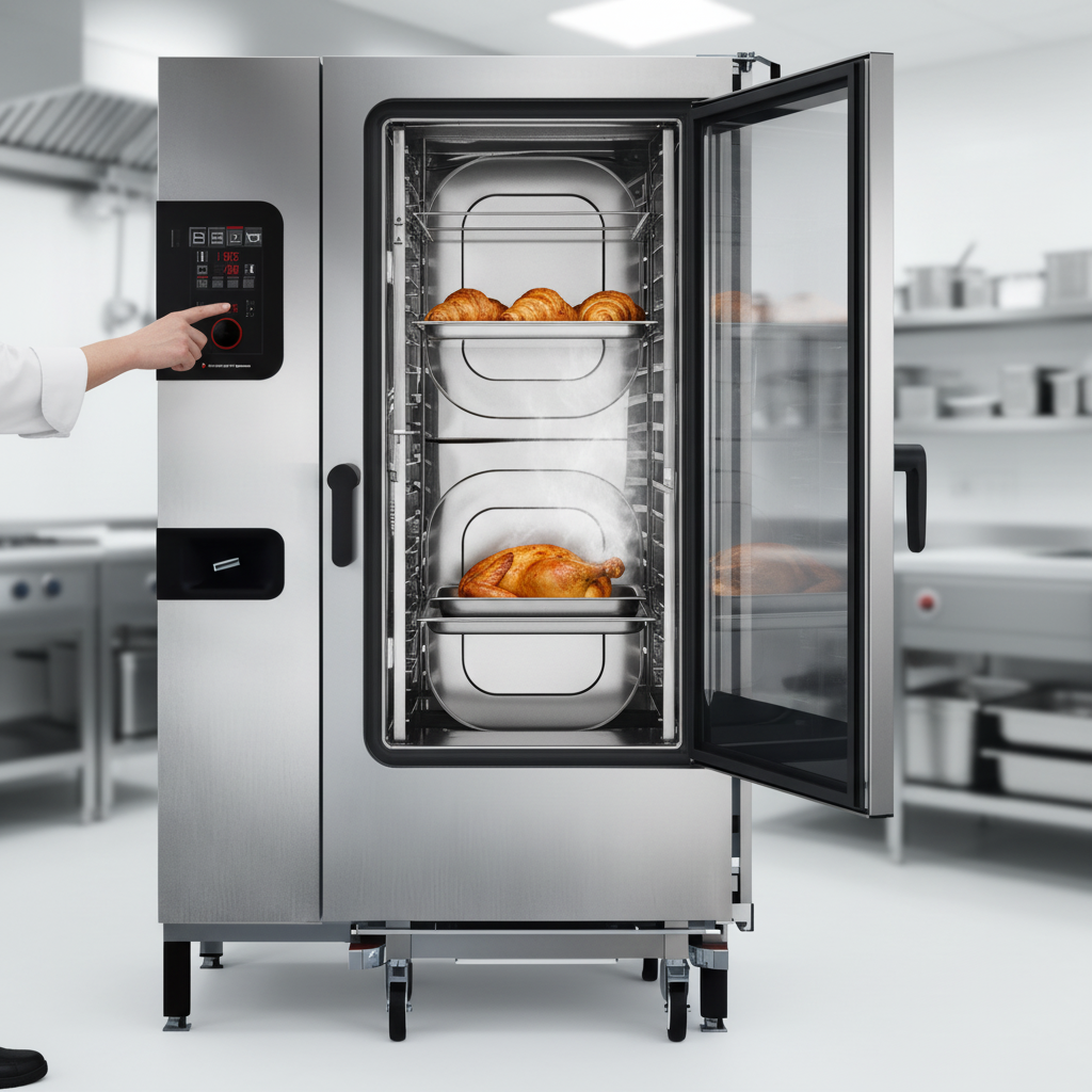 Experience unparalleled precision and versatility with the Convotherm combi oven's ACS+ Extra Functions, ensuring perfect culinary results every time.
