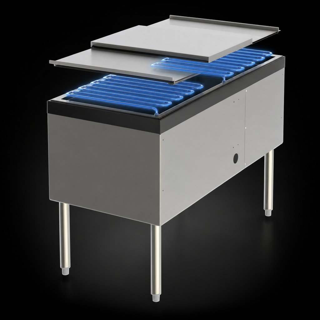Dual Concealed Cold Plates