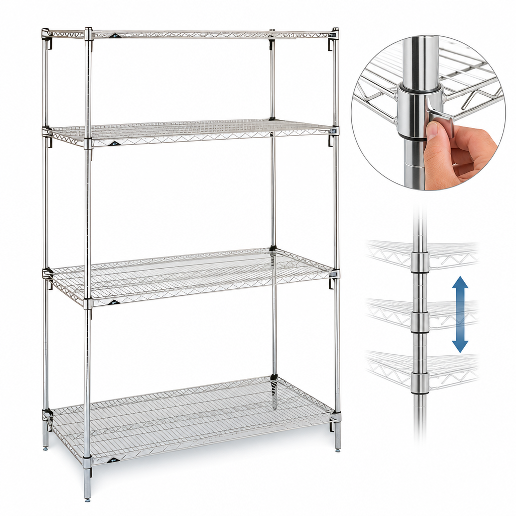 Super Adjustable Shelf Design