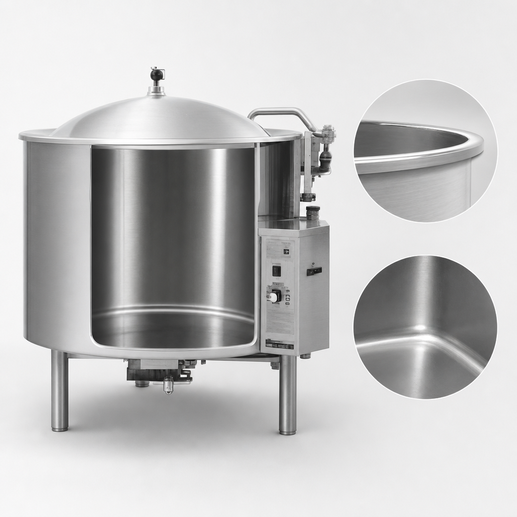 Seamless Deep-Drawn Kettle Liner