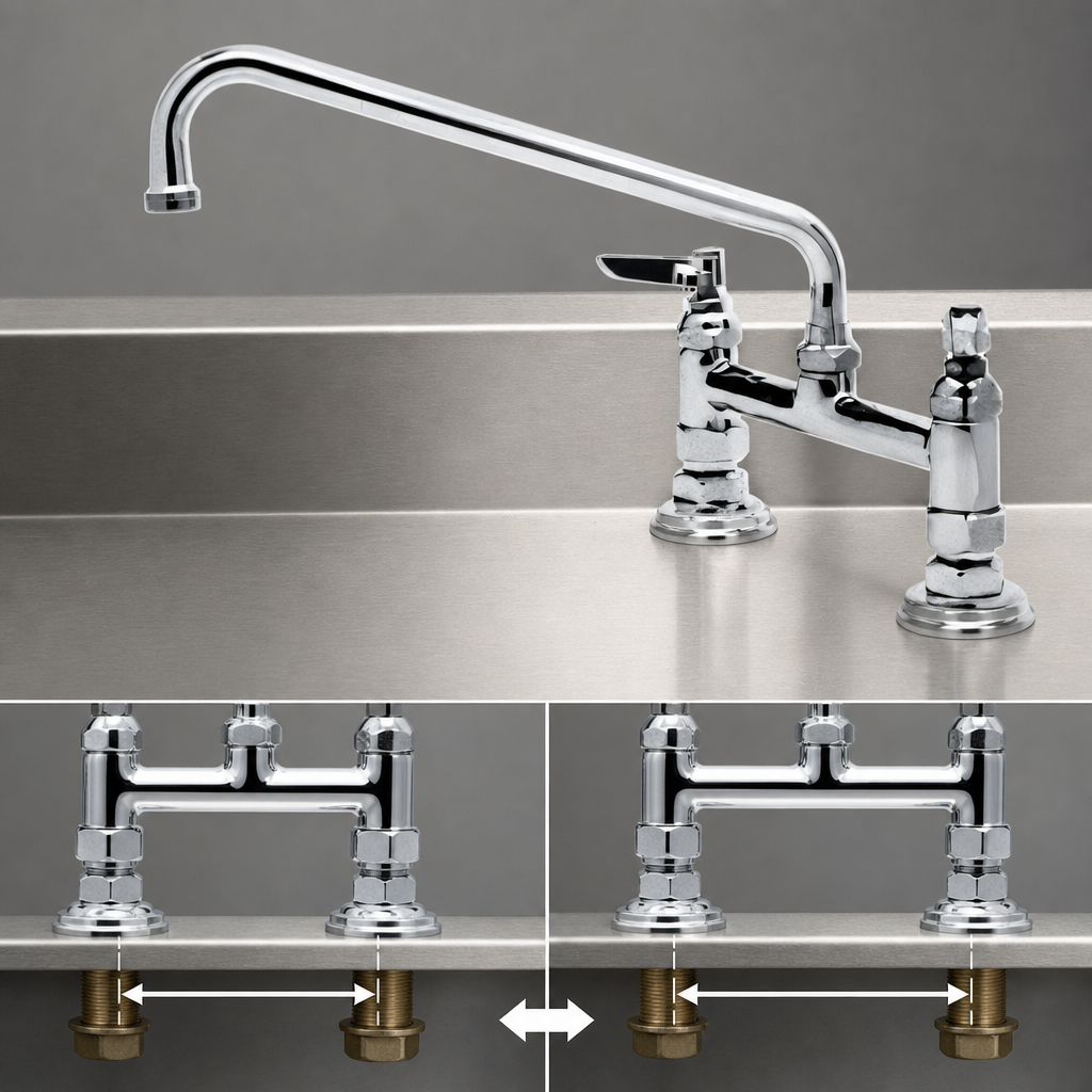 Adjustable 8-Inch Centers
