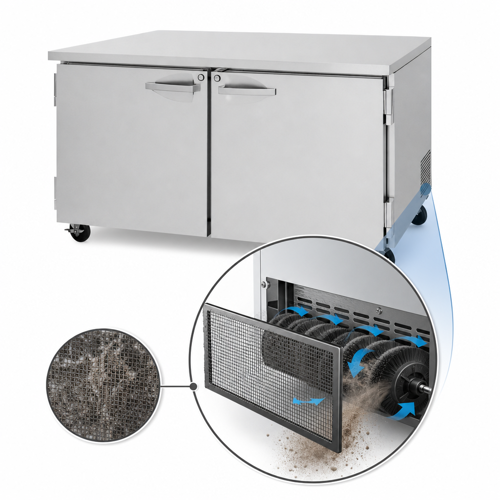 Self-Cleaning Condenser