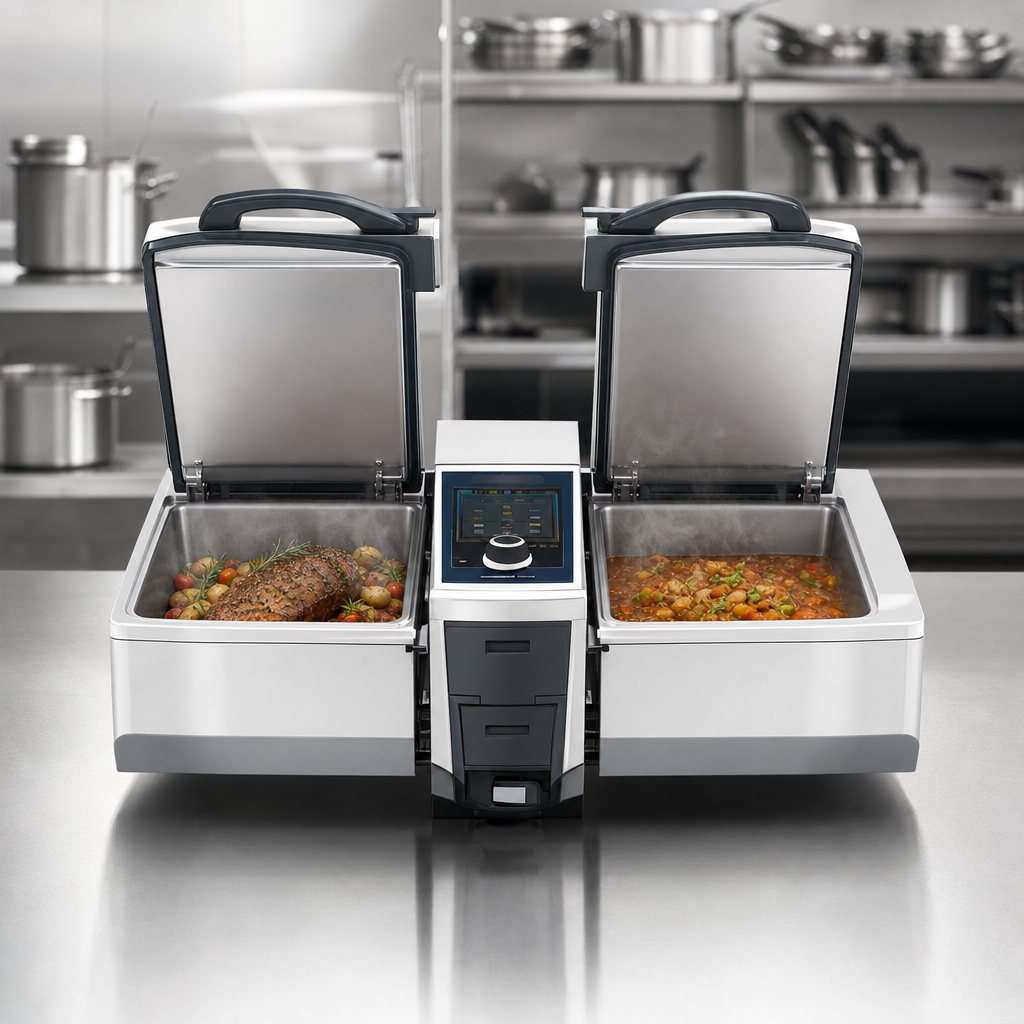 Dual Independently Controlled Pans