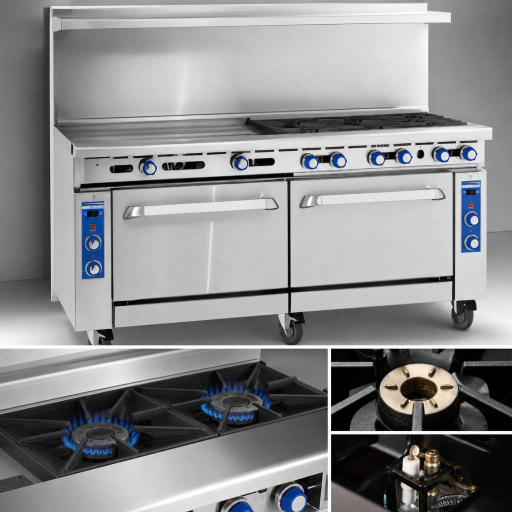 Open Burner Section