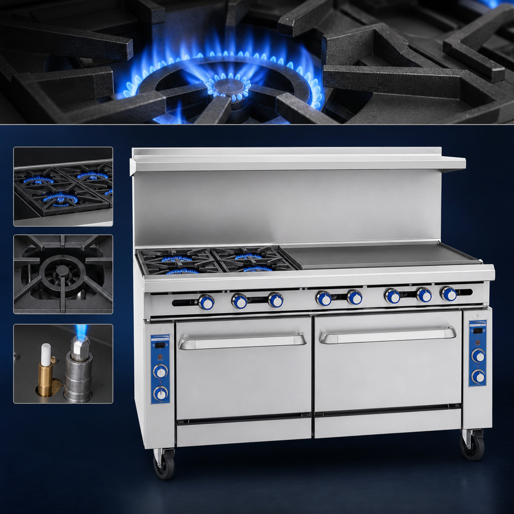 Open Burner Top