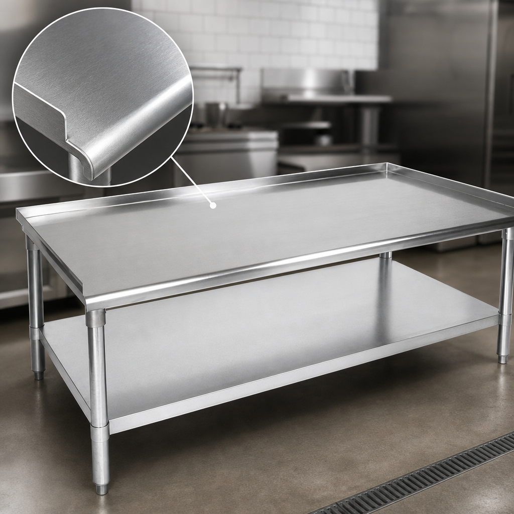 16-Gauge Type 300 Stainless Steel Top