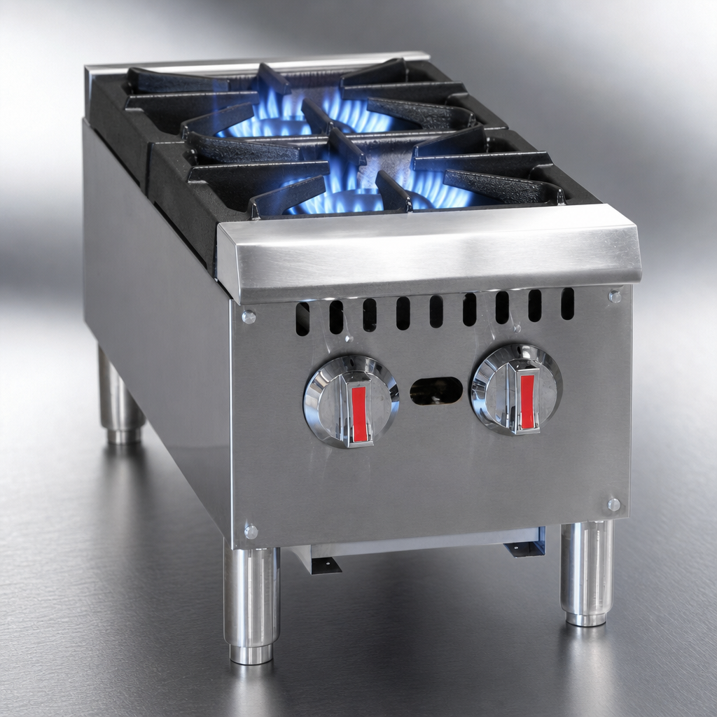 Two High-Output Burners