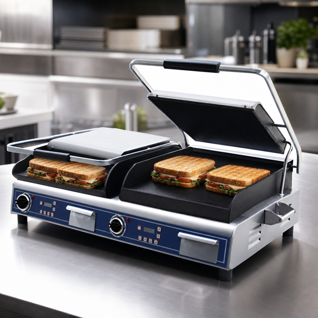 Double 14-Inch Cooking Surfaces