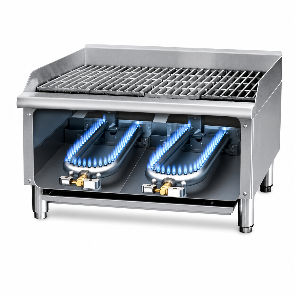Dual High-Output Burners