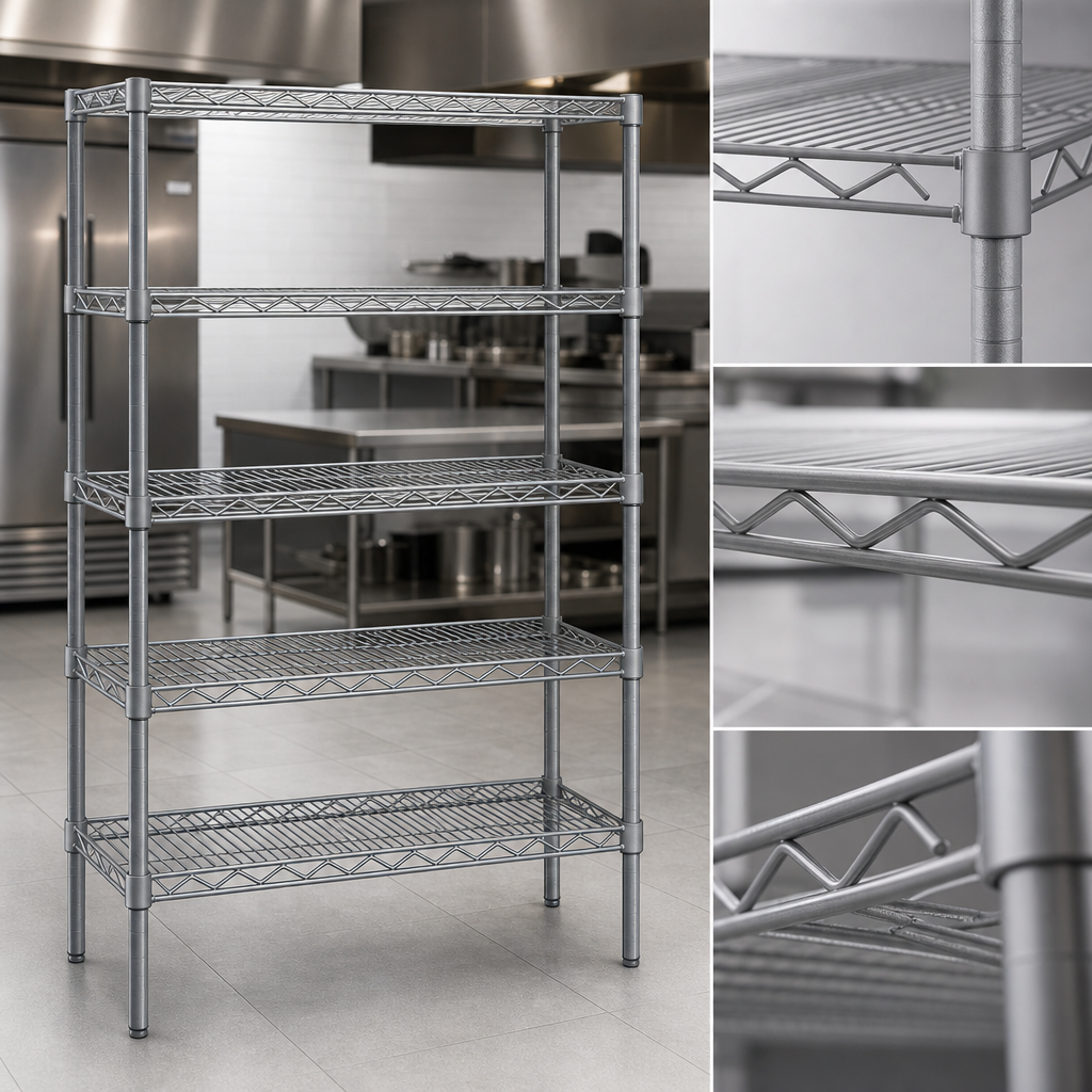 Patented QuadTruss® Shelf Design