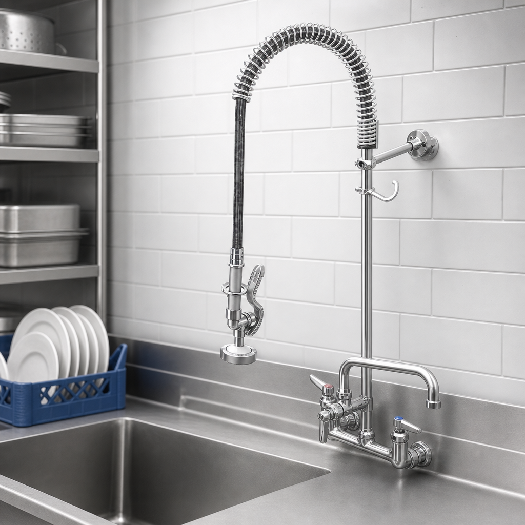EasyInstall Pre-Rinse Layout