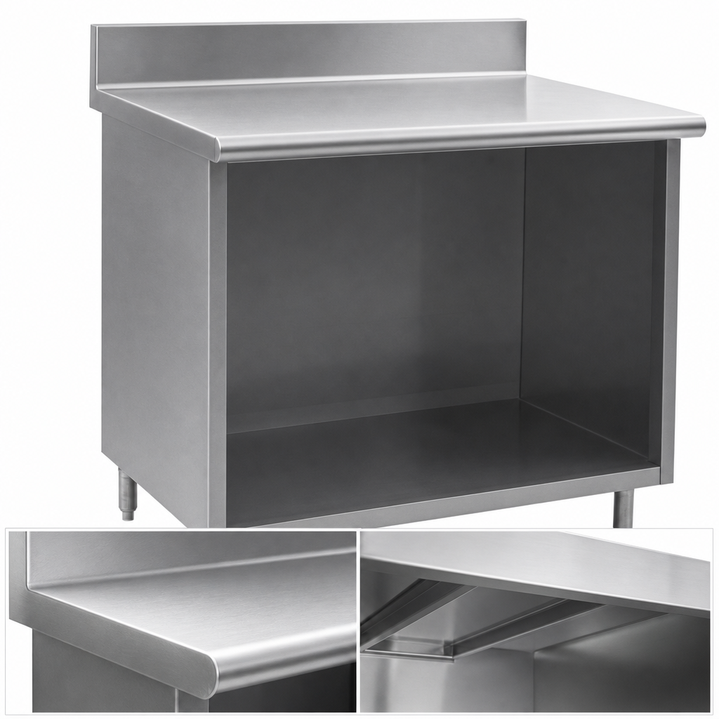 14-Gauge 304 Stainless Steel Top