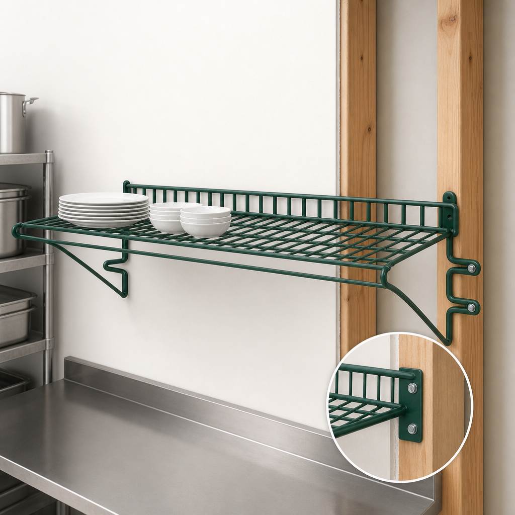 Wall-Mounted Stud Installation
