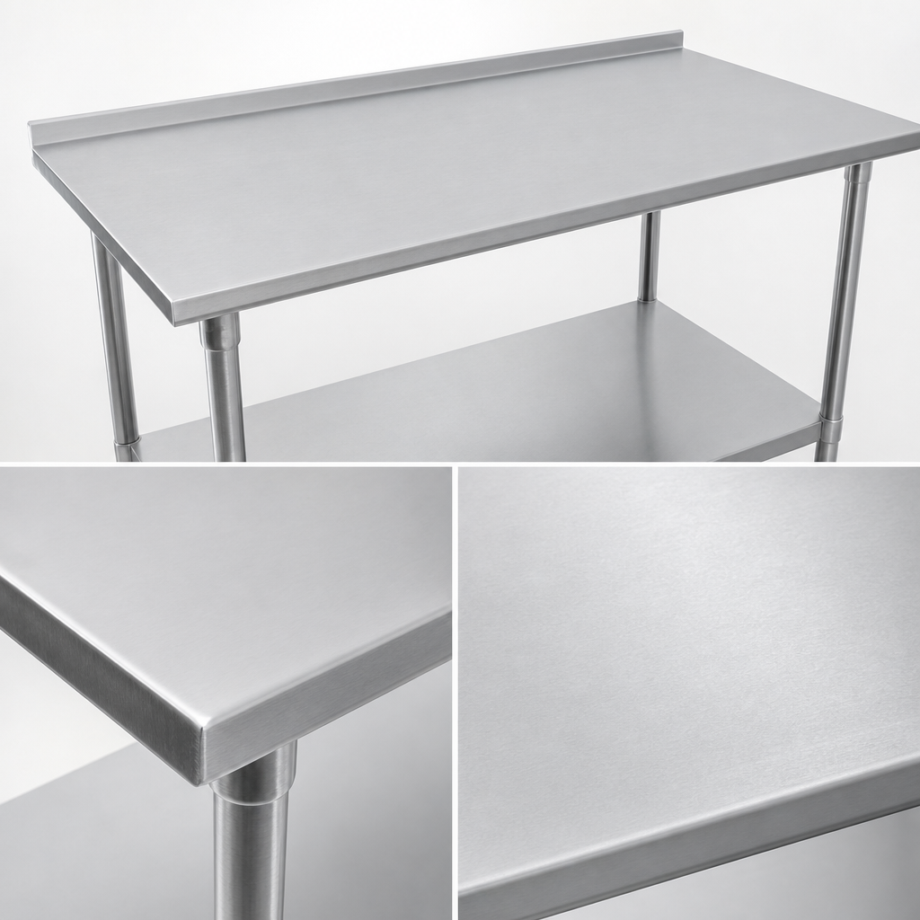 16-Gauge 300 Series Stainless Steel Top