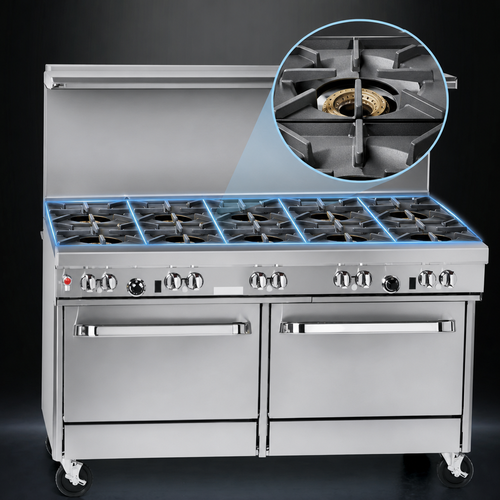 Nine-Burner Top