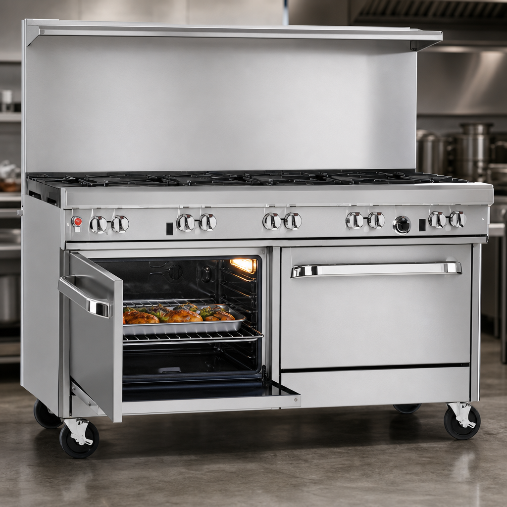 Standard Oven With Battery Spark Ignition