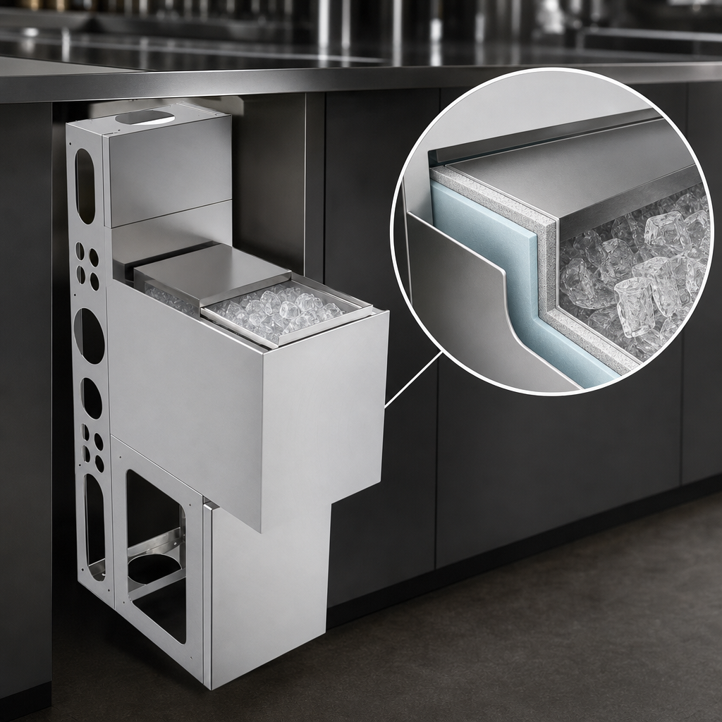 Insulated Ice Bin