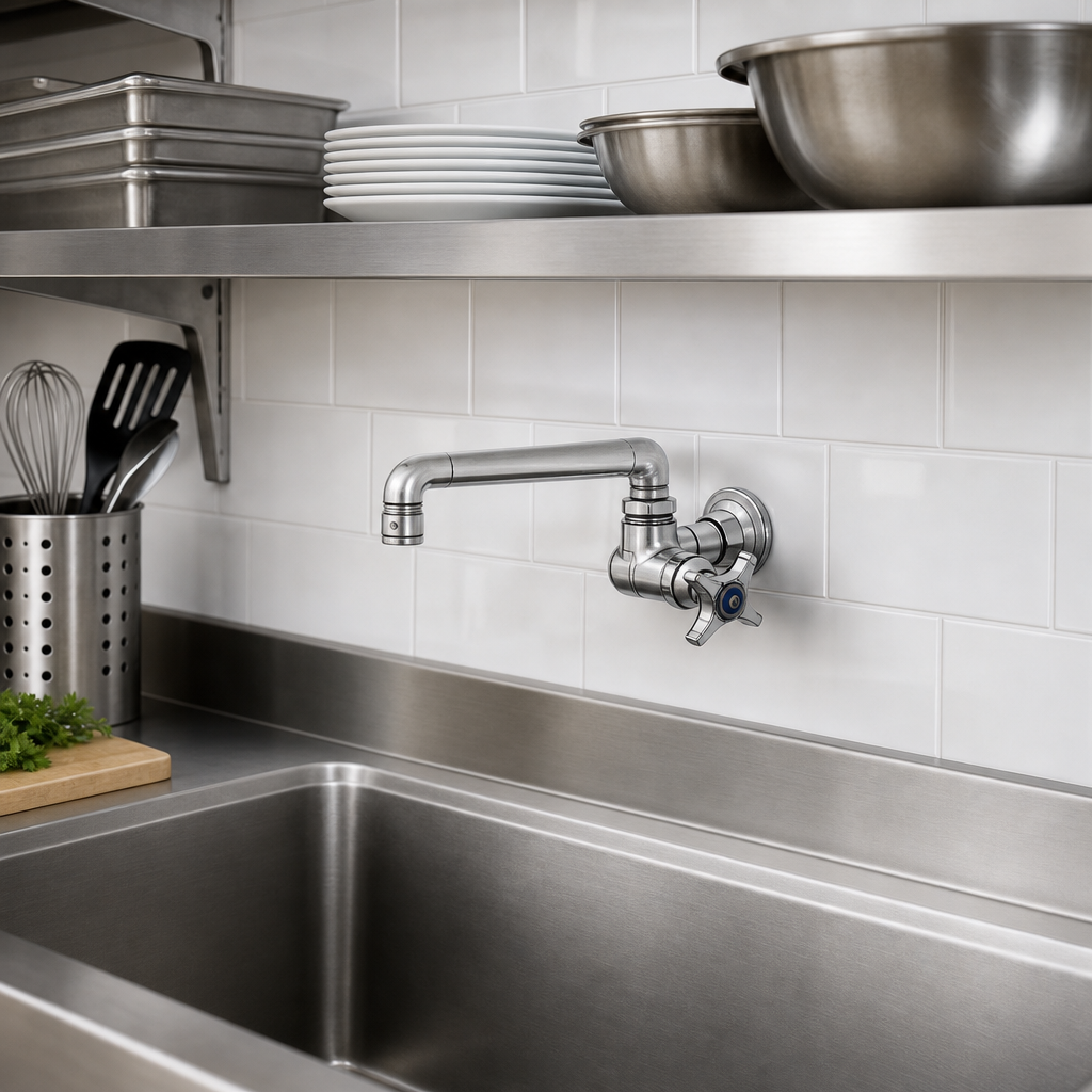 Wall-Mount Pantry Faucet