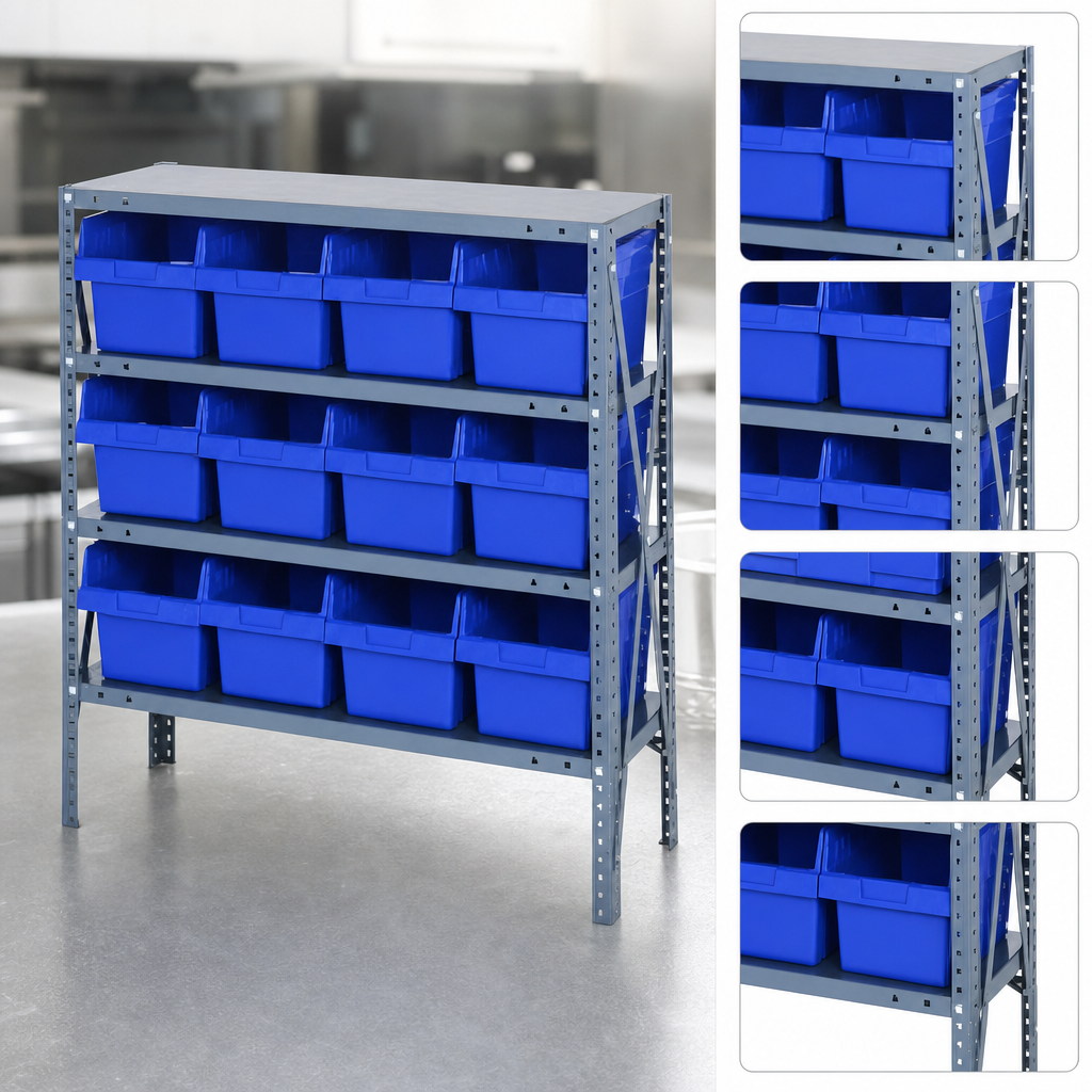 Four Included Shelves
