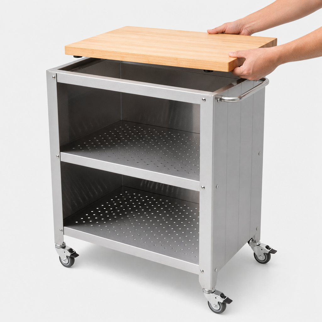 Removable Edge Grain Top