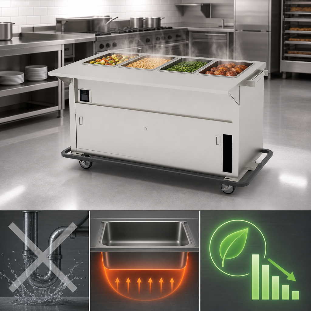 Waterless Hot Food Well System