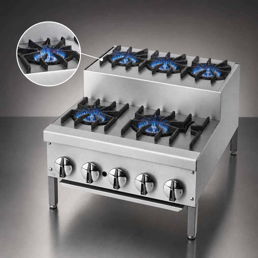 Seven-Burner Configuration